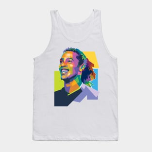 Ronaldinho WPAP Pop Art V3 Tank Top